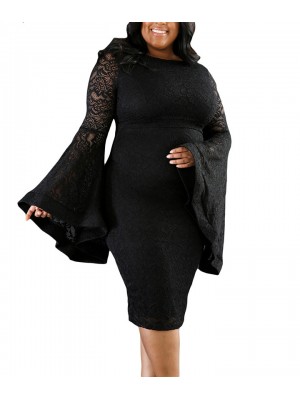 Rochie cu mâneci impresionante