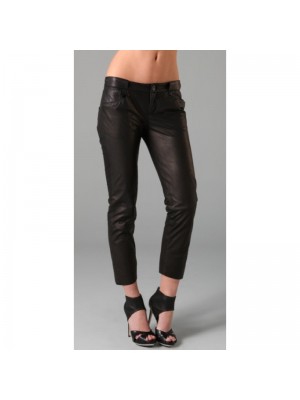 Pantaloni de piele de dama