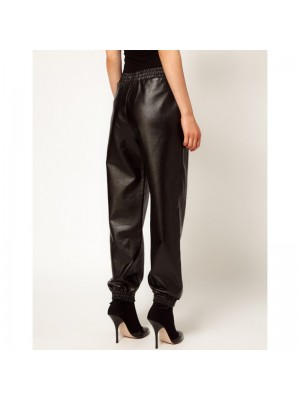 Pantaloni din piele grunge