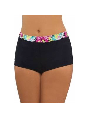 Cu accente florale costum de baie