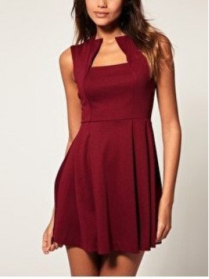 rochie visiniu