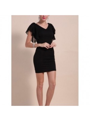 Rochie cu maneci sigilate