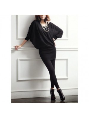 Rochie scurta cu maneci largi Rochie scurta cu maneci largi