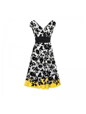 Rochie cu flori Rochie cu flori