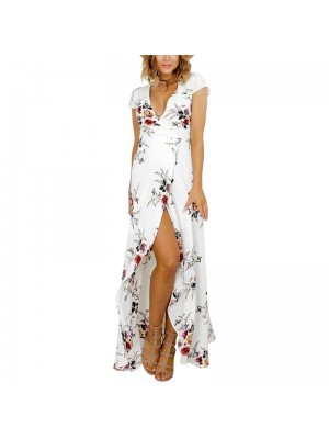 Rochie lungă de plajă