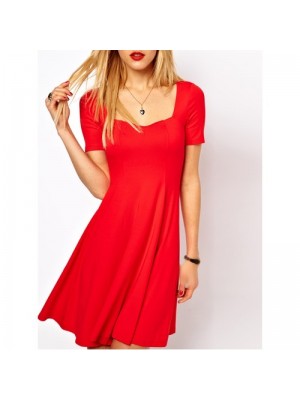 Rochie scurta rosie