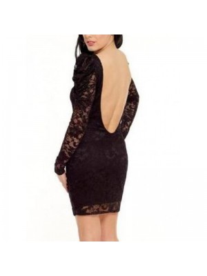 Rochie neagra din dantela