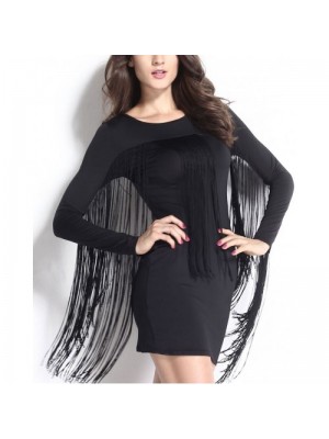 Rochie cu franjuri Rochie cu franjuri