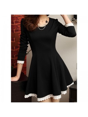 Rochie cu dantela alba